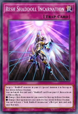 Resh Shaddoll Incarnation Yu-Gi-Oh card