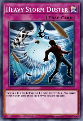 Heavy Storm Duster Yu-Gi-Oh card