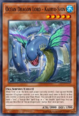 Ocean Dragon Lord - Kairyu-Shin Yu-Gi-Oh card