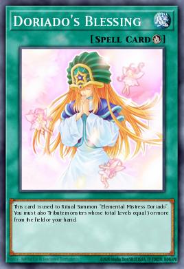 Doriado's Blessing Yu-Gi-Oh card