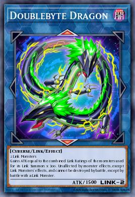 Doublebyte Dragon Yu-Gi-Oh card