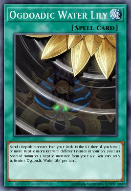 Ogdoadic Water Lily Yu-Gi-Oh card