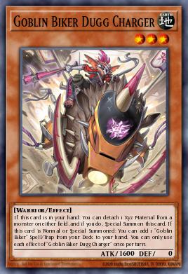 Goblin Biker Dugg Charger Yu-Gi-Oh card