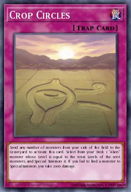 Crop Circles Yu-Gi-Oh card