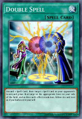 Double Spell Yu-Gi-Oh card