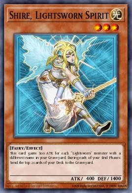 Shire, Lightsworn Spirit Yu-Gi-Oh card