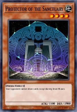Protector of the Sanctuary Yu-Gi-Oh card