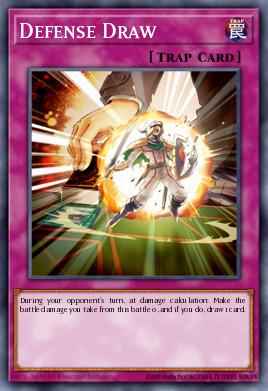 Defense Draw Yu-Gi-Oh card