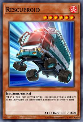 Rescueroid Yu-Gi-Oh card
