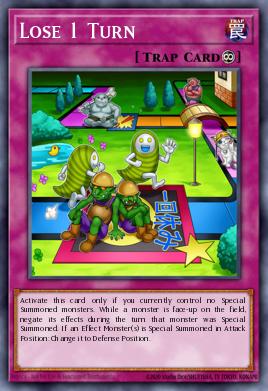 Lose 1 Turn Yu-Gi-Oh card