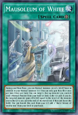 Mausoleum of White Yu-Gi-Oh card