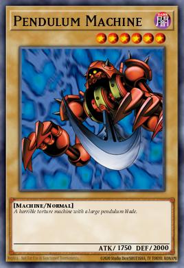 Pendulum Machine Yu-Gi-Oh card
