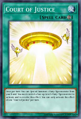 Court of Justice Yu-Gi-Oh card
