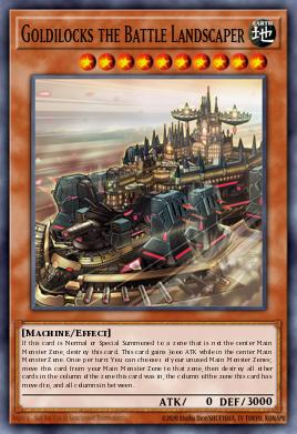 Goldilocks the Battle Landscaper Yu-Gi-Oh card