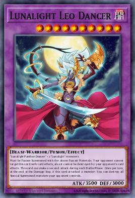 Lunalight Leo Dancer Yu-Gi-Oh card