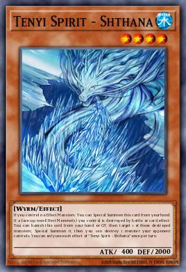 Tenyi Spirit - Shthana Yu-Gi-Oh card