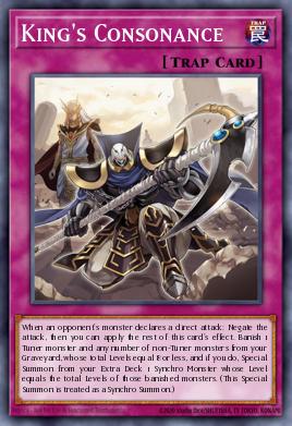 King's Consonance Yu-Gi-Oh card