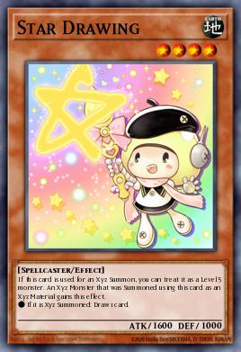 Star Drawing Yu-Gi-Oh card