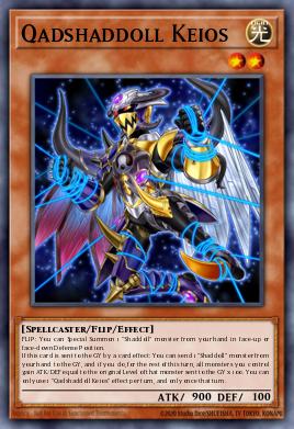 Qadshaddoll Keios Yu-Gi-Oh card