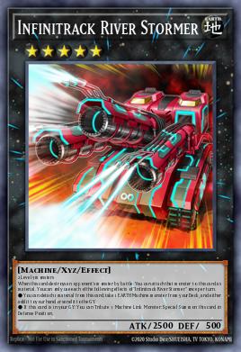 Infinitrack River Stormer Yu-Gi-Oh card