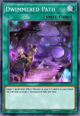 Dwimmered Path Yu-Gi-Oh card