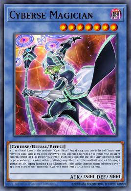 Cyberse Magician Yu-Gi-Oh card