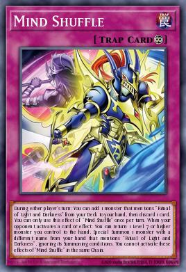 Mind Shuffle Yu-Gi-Oh card