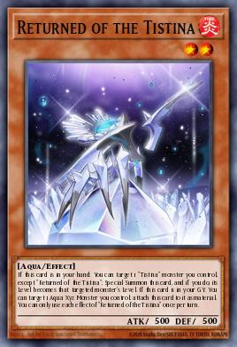Returned of the Tistina Yu-Gi-Oh card