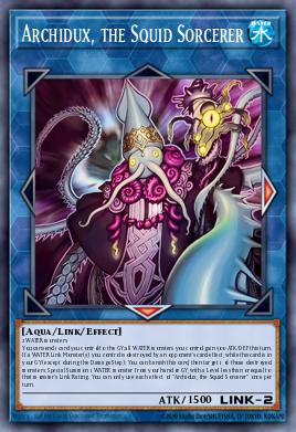 Archidux, the Squid Sorcerer Yu-Gi-Oh card