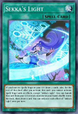 Sekka's Light Yu-Gi-Oh card
