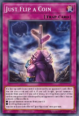 Just Flip a Coin Yu-Gi-Oh card
