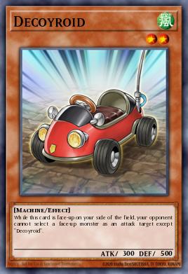 Decoyroid Yu-Gi-Oh card