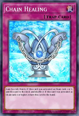 Chain Healing Yu-Gi-Oh card