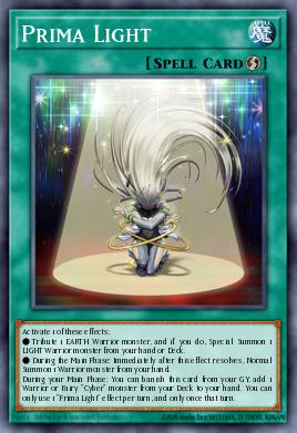 Prima Light Yu-Gi-Oh card