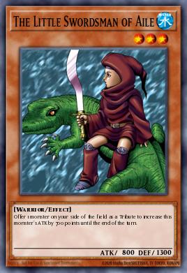 The Little Swordsman of Aile Yu-Gi-Oh card