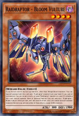 Raidraptor - Bloom Vulture Yu-Gi-Oh card