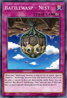Battlewasp - Nest Yu-Gi-Oh card