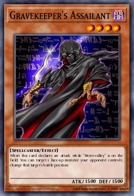 Gravekeeper's Assailant Yu-Gi-Oh card