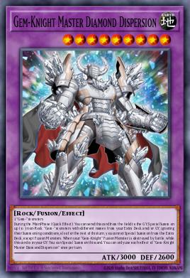 Gem-Knight Master Diamond Dispersion Yu-Gi-Oh card