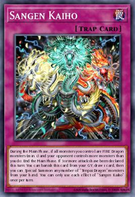 Sangen Kaiho Yu-Gi-Oh card