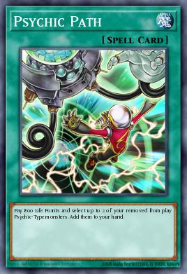 Psychic Path Yu-Gi-Oh card