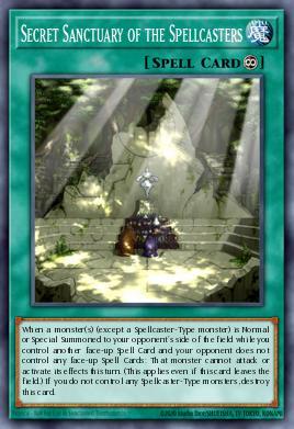 Secret Sanctuary of the Spellcasters Yu-Gi-Oh card