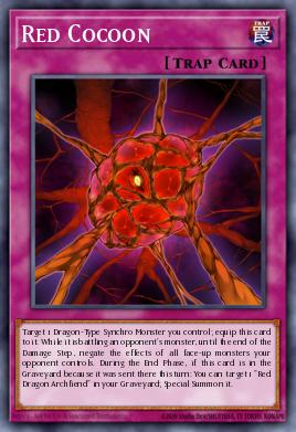 Red Cocoon Yu-Gi-Oh card