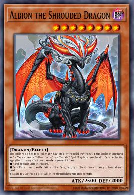 Albion the Shrouded Dragon Yu-Gi-Oh card
