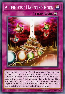 Altergeist Haunted Rock Yu-Gi-Oh card