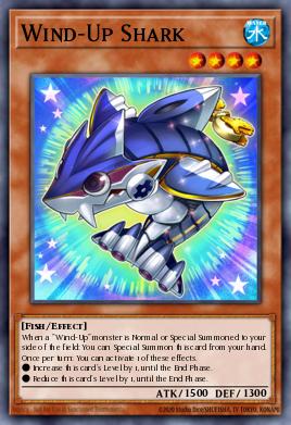 Wind-Up Shark Yu-Gi-Oh card