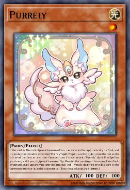Purrely Yu-Gi-Oh card