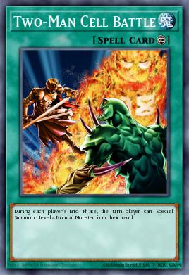 Two-Man Cell Battle Yu-Gi-Oh card