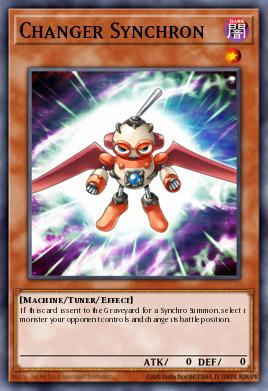 Changer Synchron Yu-Gi-Oh card