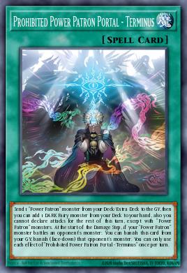 Prohibited Power Patron Portal - Terminus Yu-Gi-Oh card